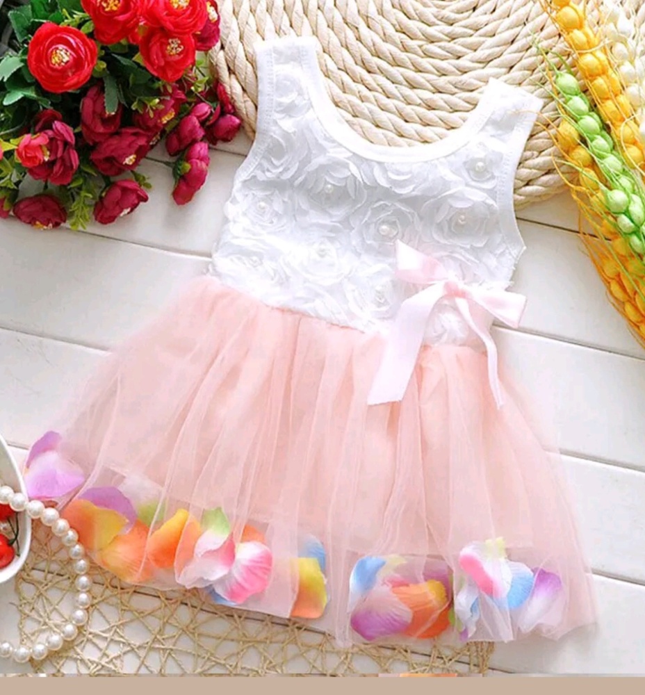Summer Bowknot Tulle Tutu Dress